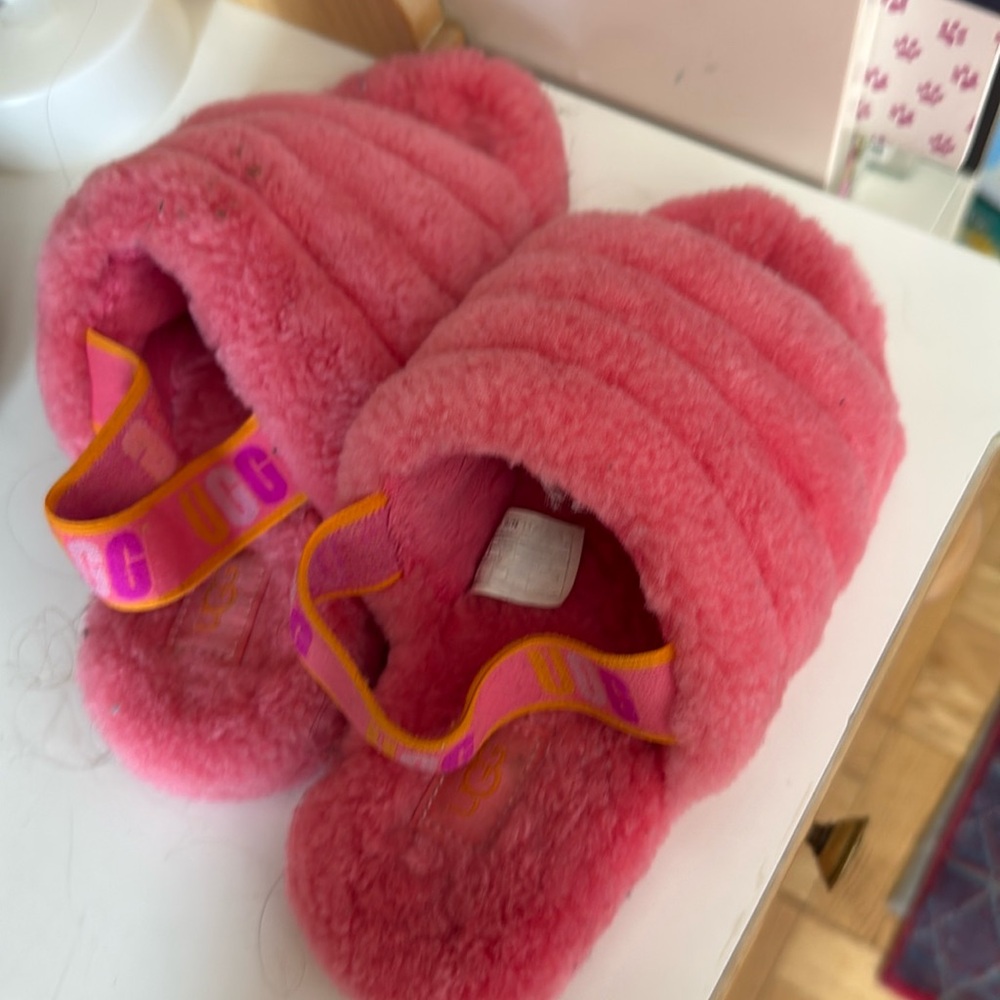 Girls Ugg slippers - size 2
